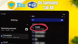 Fix Wifi Connected But No Internet Access on Samsung Galaxy Tab A8!