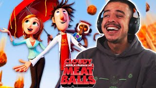 FIRST TIME WATCHING *Cloudy with a Chance of Meatballs*