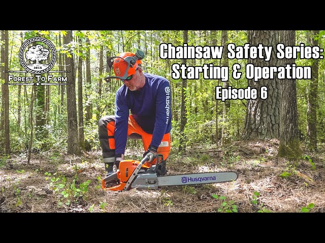 Safe winch technique - Husqvarna Chainsaw Academy