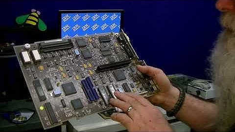 The 7496 "Executive Workstation" components - benched for demonstration!