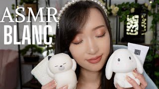 ASMR ☁️ 100% BLANC ! 20 triggers blancs tout doux pour t'endormir tout en douceur 🌙