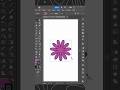 How to Create Flowers in Adobe Illustrator #illustratortips #flowerdesign