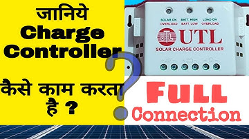 how to install Utl solar charge controller 12v - 24v , 10Am | full connection and warning