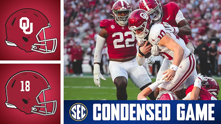 No. 11 Oklahoma Sooners at No. 4 Alabama Crimson Tide | Condensed Game | 2025 SEC Football