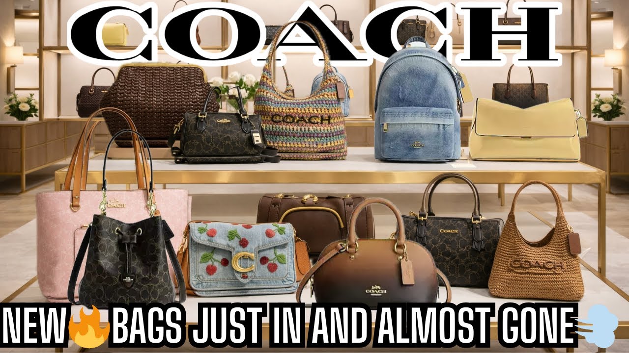 New🔥Coach Powder Blue & Pink Bags Are Stunning Kisslock Barrel Bag Has Me Obsessed
