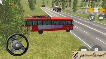 Indian Sleeper Bus Simulator android gameplay | bus wala game | bus driving gameplay | bus simulator