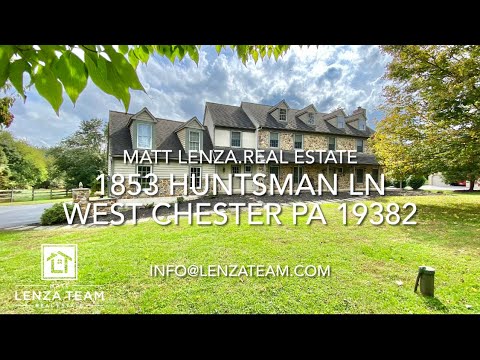1853 Huntsman Ln, West Chester, PA home video tour