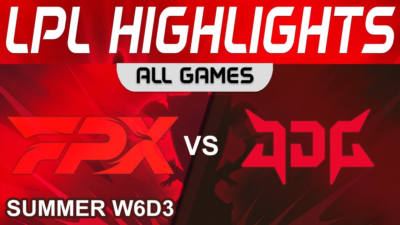 FPX vs JDG Highlights ALL GAMES LPL Summer Season 2023 W6D3 FunPlus Phoenix vs JD Gaming by Onivia