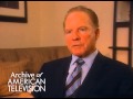 Frank Gifford discusses Roone Arledge - EMMYTVLEGENDS.ORG