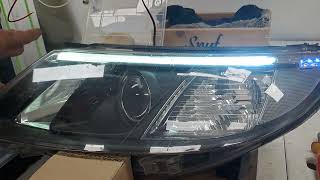 Saab 93NG DRL with side led (triple)