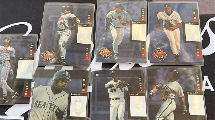 1994 Upper Deck Next GenERAtion Insert Hologram Set - Griffey, Jordan, ARod and more