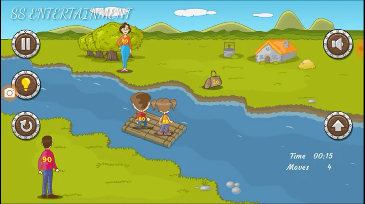 HOW TO PLAY RIVER CROSSING IQ LEVEL 5