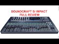 Soundcraft Si Impact Fader Page