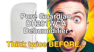 Pure guardian dh201wca small room dehumidifier review: allergen and odor control in closets, kitchen