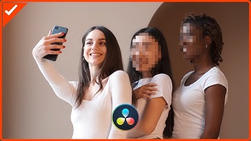 เบลอใบหน้าที่ไม่ต้องการพร้อมกันหลายๆ คนในวิดีโอ ด้วยโปรแกรม DaVinci Resolve