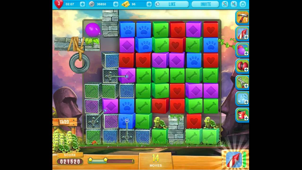 Pet Rescue Saga level 953 no hammers 😈 ►TOBIAS DEAMON◄