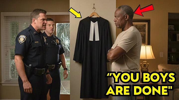 Cops Kick In a Black Man’s Door At 2AM—Freeze When They See His Judge's Robe On The Wall