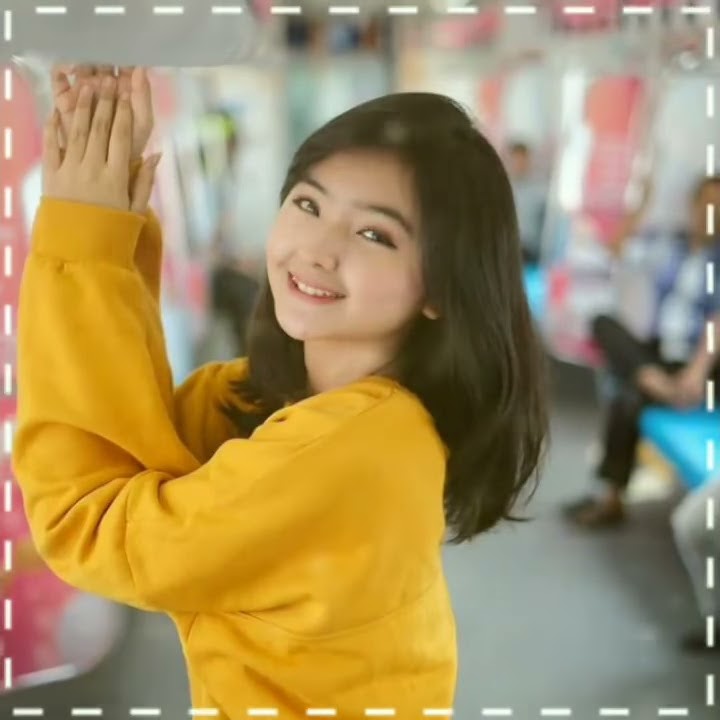 Mentahan cewe cantik video buat Quotes diserati lagu DJ