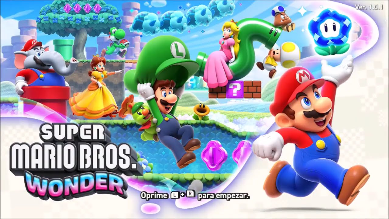 SUPER MARIO BROS WONDER  (3 PLAYER CO-OP) 