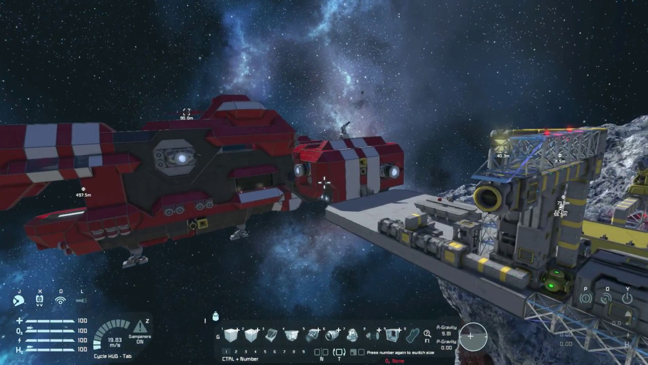 Space Engineers - Anfänger Tutorial / Schiff bauen / allgemeine ...