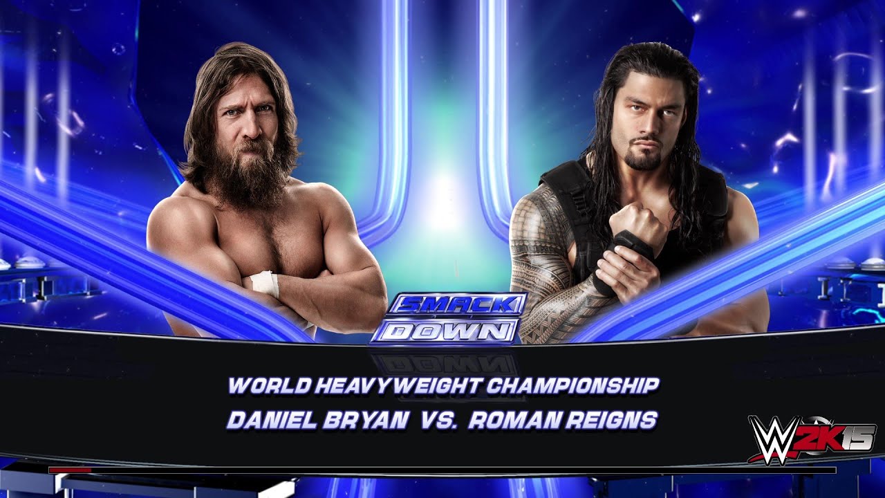Roman Reigns VS Daniel Bryan World Heavyweight Championship 🔥🔥