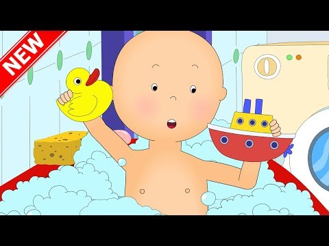 Caillou Takes a Bath | NEW | Fun for Kids | Videos for Toddlers | Full Episode | Cartoon movie