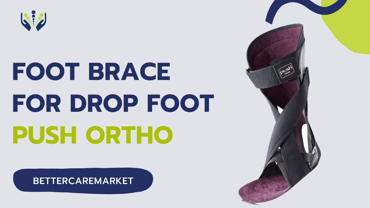 Innovative ankle and drop foot splint | BetterCareMarket