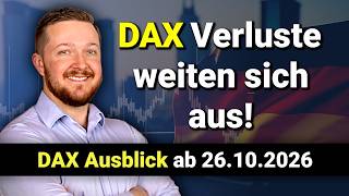 DAX Sending Negative Signals! | DAX Weekly Outlook for 10/26/2026