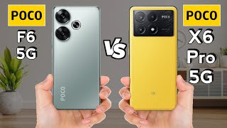 POCO F6 vs Poco X6 Pro