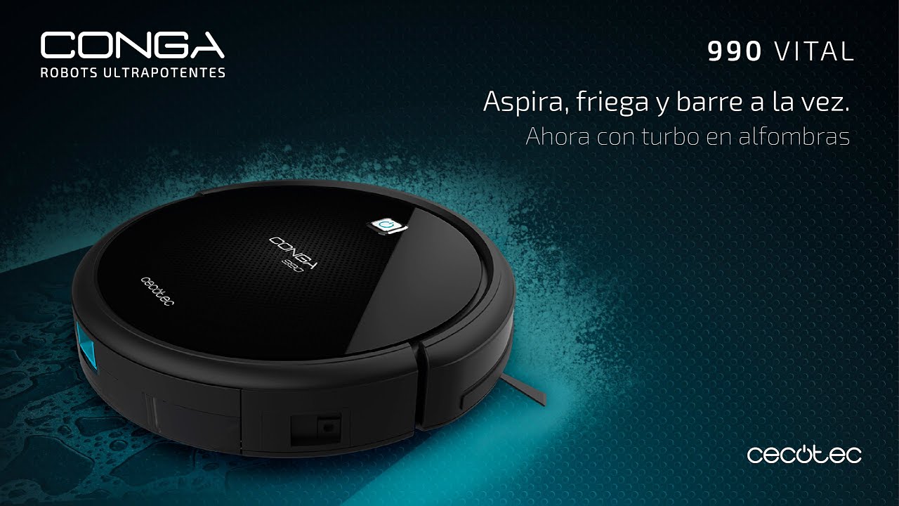 Conga 990 Vital Robot Aspirador Cecotec
