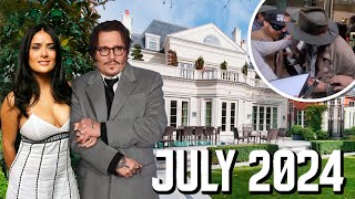 Johnny Depp s Lifestyle July 2024 Kissed a Fan Moving to London New House