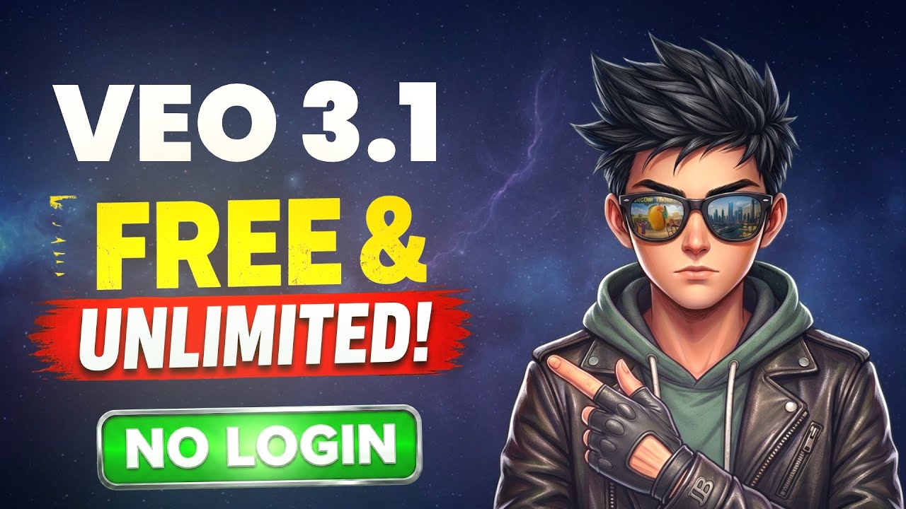 How to Use Veo 3.1 FREE Unlimited! Free Ai Video Generator