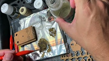 How to weather a tank model