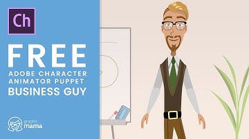 Free Adobe Character Animator Puppet - Business Guy
