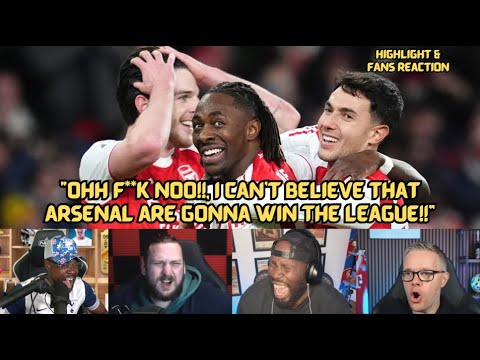 Arsenal Haters FUMING!!🤬 Reactions to Arsenal 4-1 Tottenham | Highlight ...