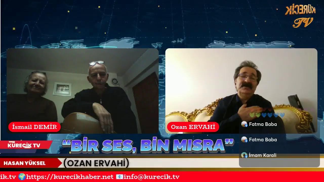 “BİR SES, BİN MISRA” Şair ve yazar Hasan Yüksel (Ozan Ervahi)’ Konuk: İsmail DEMİR