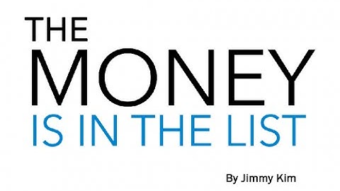 Build My List 2.0 Review Jimmy Kim