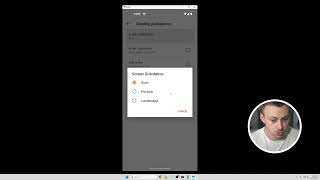 How to change screen orientation while reading in Wattpad app