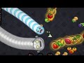 Too big snake 😱|worm zone snake game 🎮|snake 🐍
