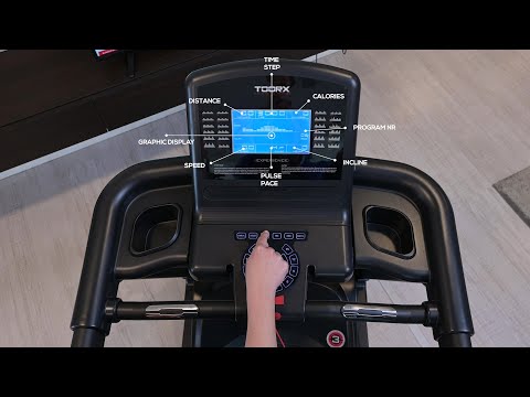 Бігова доріжка Toorx Treadmill Experience, видео 1