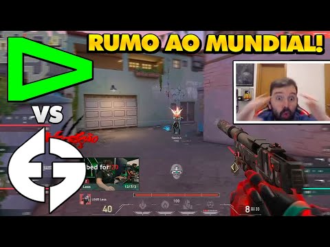 LOUD FAZ VIRADA SURREAL E VAI PRA MADRID! MELHORES MOMENTOS: LOUD VS EVIL GENIUSES - VCT KICK OFF