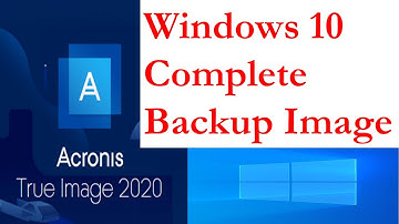 How to Backup Entire Windows 10 PC? - Windows 10 Complete Backup Image Using Acronis True Image.