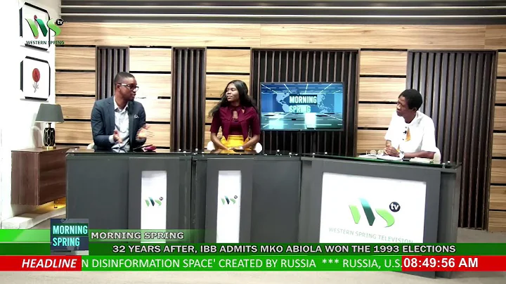 MORNING SPRING: 32YEARS AFTER, IBB ADMITS MKO ABIOLA WON THE 1993 ELECTIONS