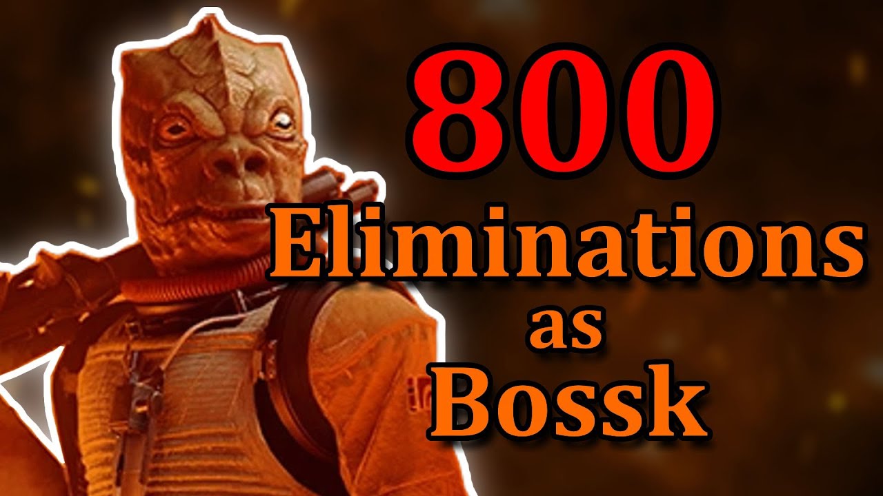 Getting an Insane Amount of Eliminations as Bossk on Naboo | Supremacy | Star Wars Battlefront 2