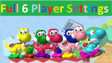 SSBM CrazyMod - Full 6 Player Settings
