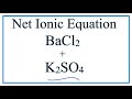 Net Ionic Equations and Spectator Ions