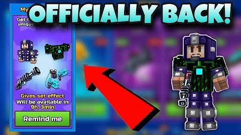 Developer Armor Is OFFICIALLY BACK In The Store! | Pixel Gun 3D