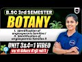 BSc 3rd Semester Botany Unit-3 &amp; Unit-4 Important Question Answer | bsc 3rd semester botany one shot