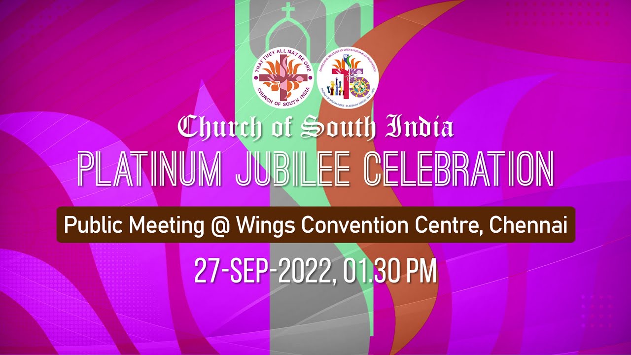 Public Meeting Wings Convention Centre, Chennai I PLATINUM JUBILEE