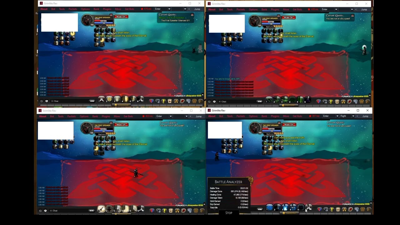 AQW - ULTRASPEAKER - Armying "NO DIE" (Grim Rev)